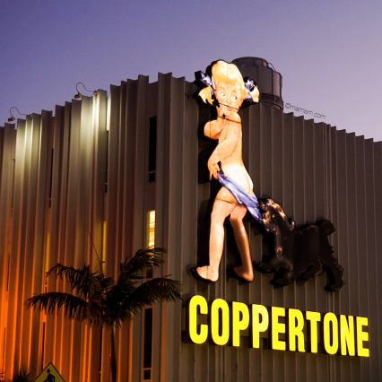 Coppertone Girl Sign - MiMO District Miami